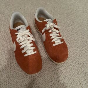 Nike Men's Burnt Orange Cortez SE Sneakers